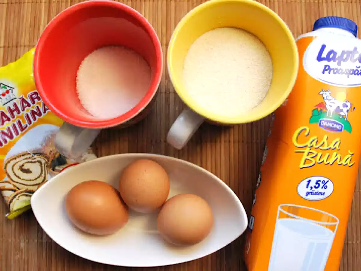 Prajitura cu gris- insiropata - poza 3