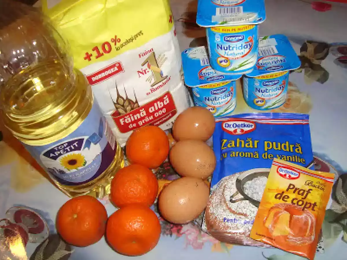 Prajitura cu iaurt si clementine - poza 2