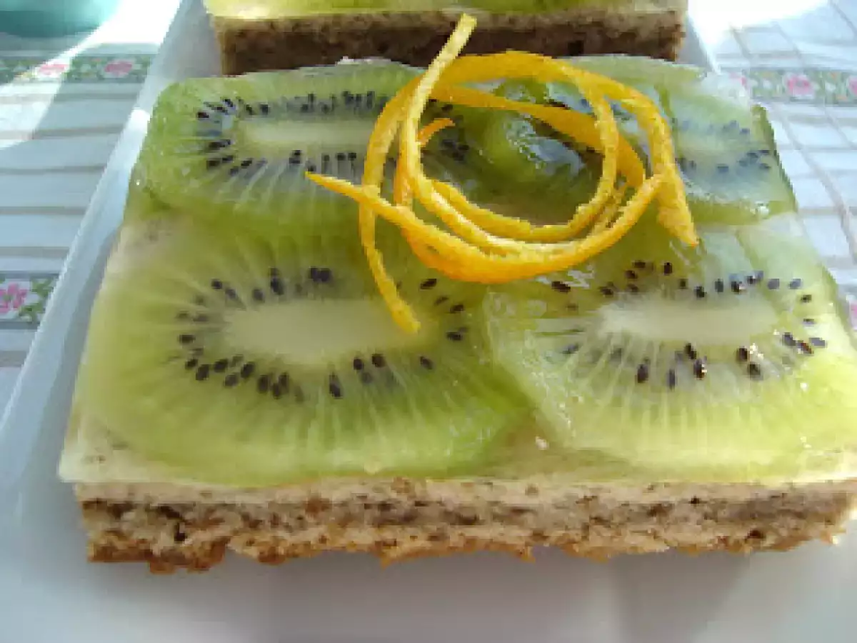 Prajitura cu kiwi - poza 2