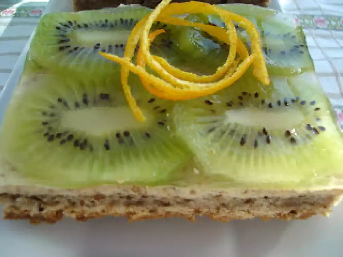 Prajitura cu kiwi - poza 3