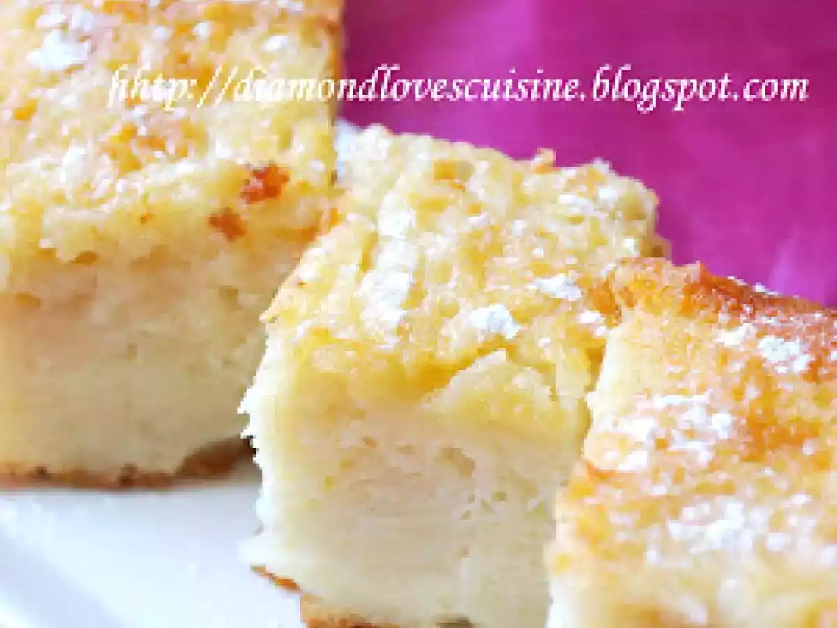 Prajitura cu lamaie din foi de placinta