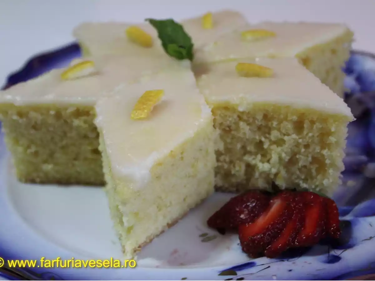 Prajitura cu lamaie (reteta video)