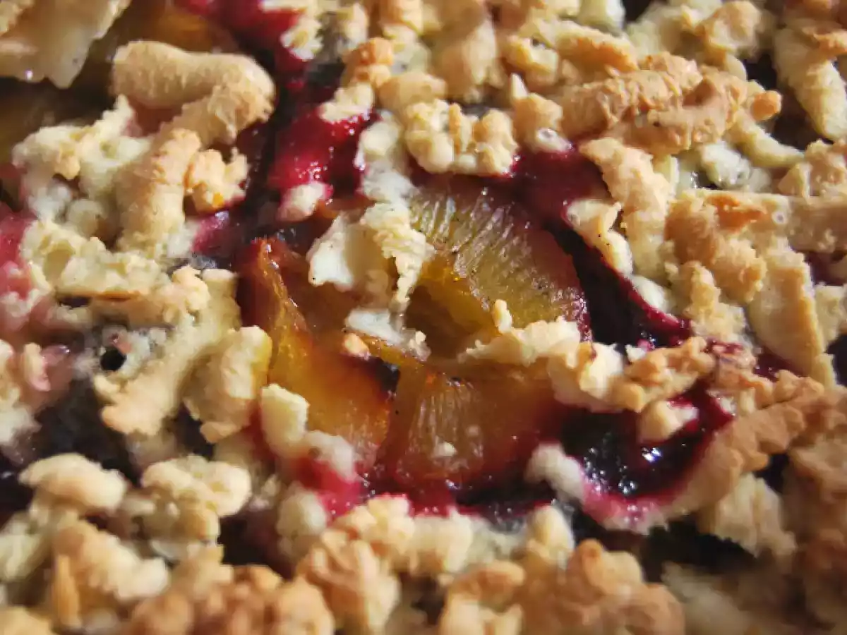 Prajitura cu mac si prune - poza 3