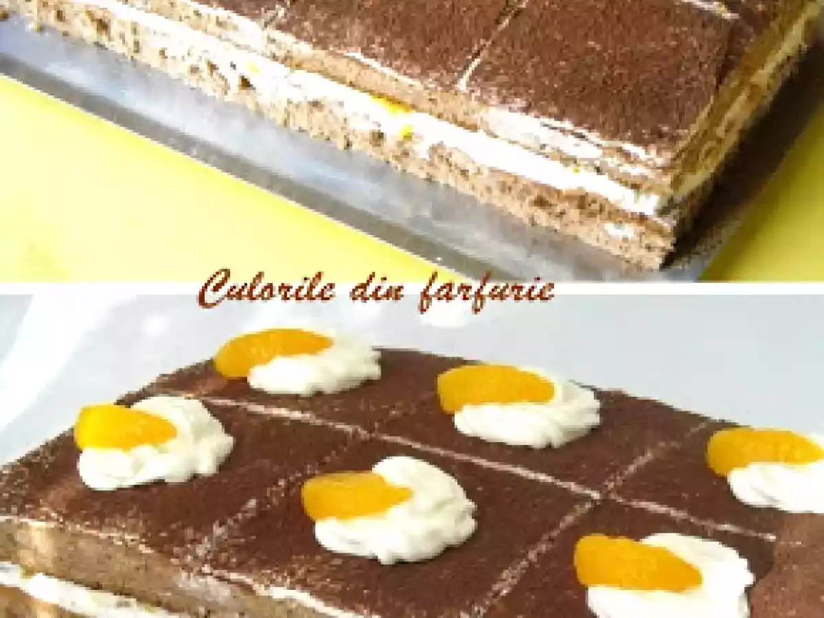 Prajitura cu mandarine