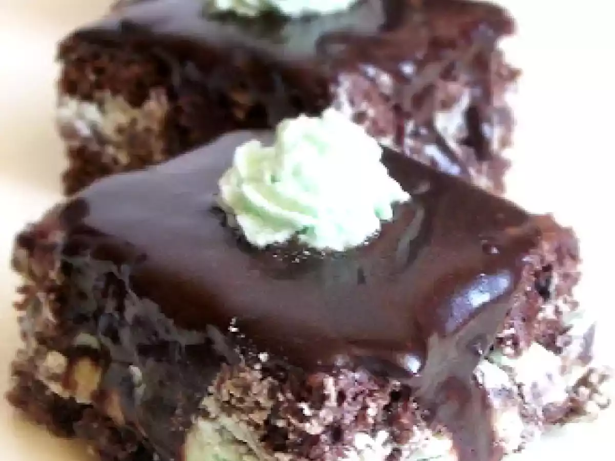 Prajitura cu menta si ciocolata