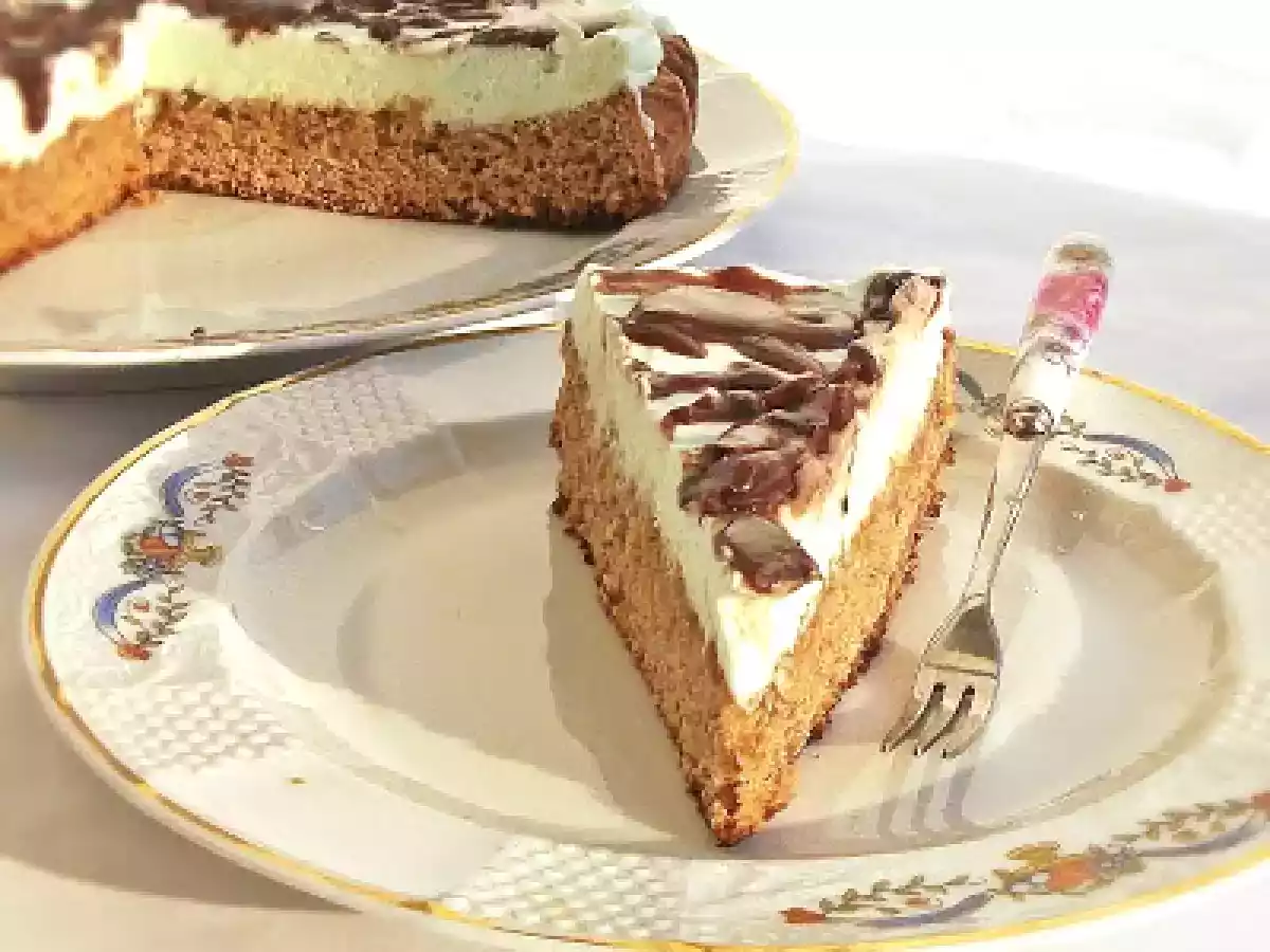 Prajitura cu menta si mascarpone (Cake After Eight)