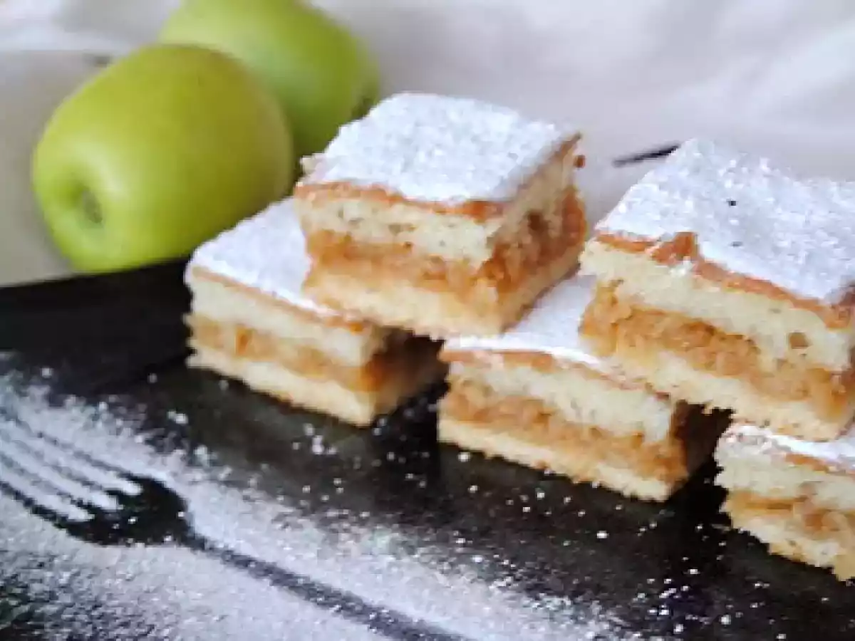 Prajitura cu mere cu foaie turnata - poza 5