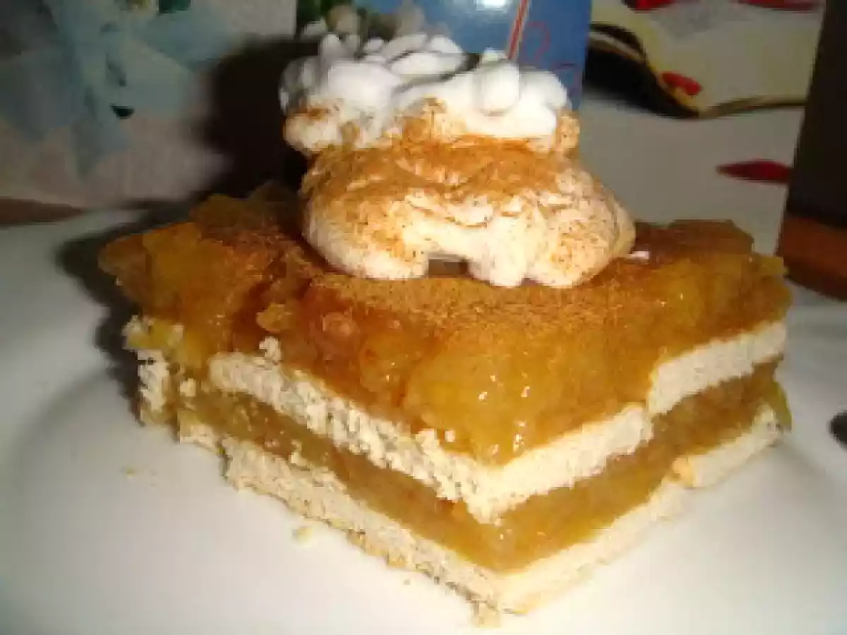 Prajitura cu mere necoapta - poza 9