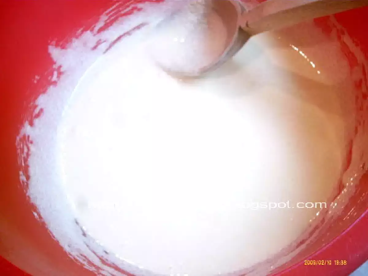 Prajitura cu mere si albus - poza 2