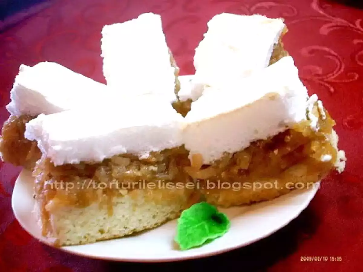 Prajitura cu mere si albus - poza 8