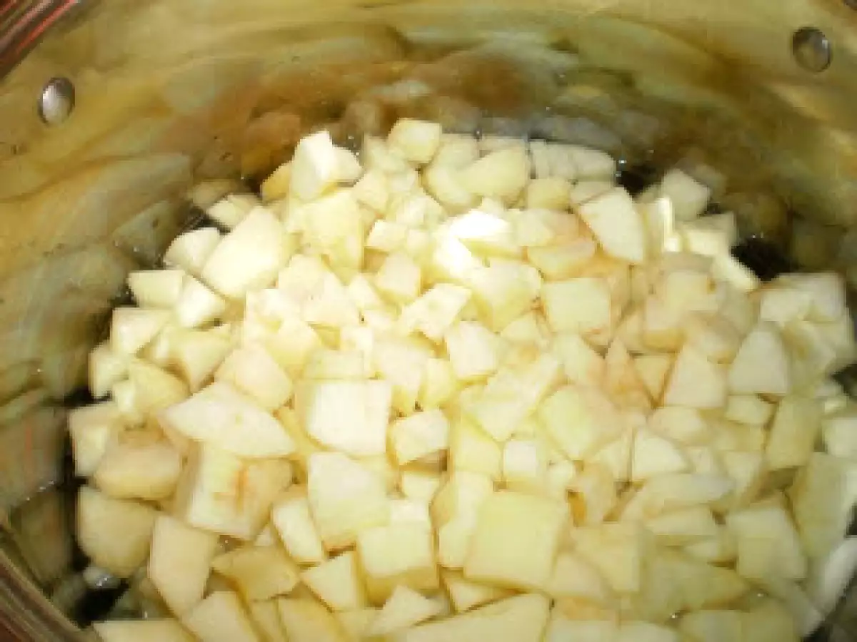 Prajitura cu mere si biscuiti(de post) - poza 3