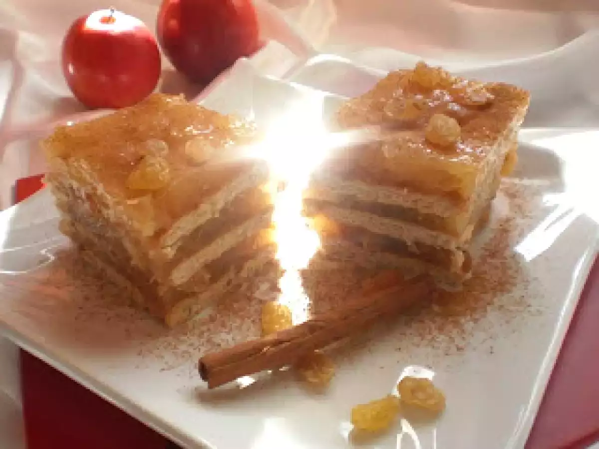 Prajitura cu mere si biscuiti(de post) - poza 5