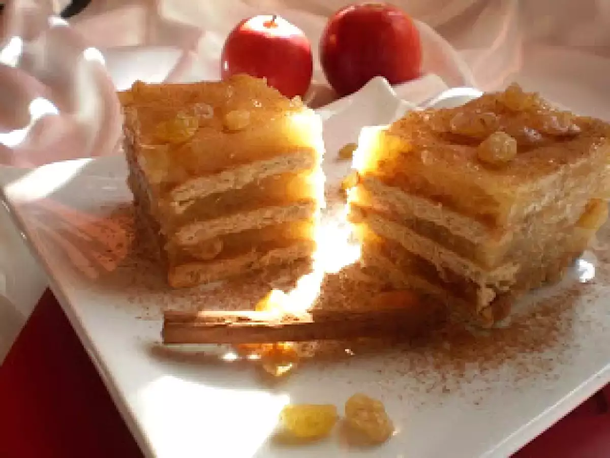 Prajitura cu mere si biscuiti(de post) - poza 6