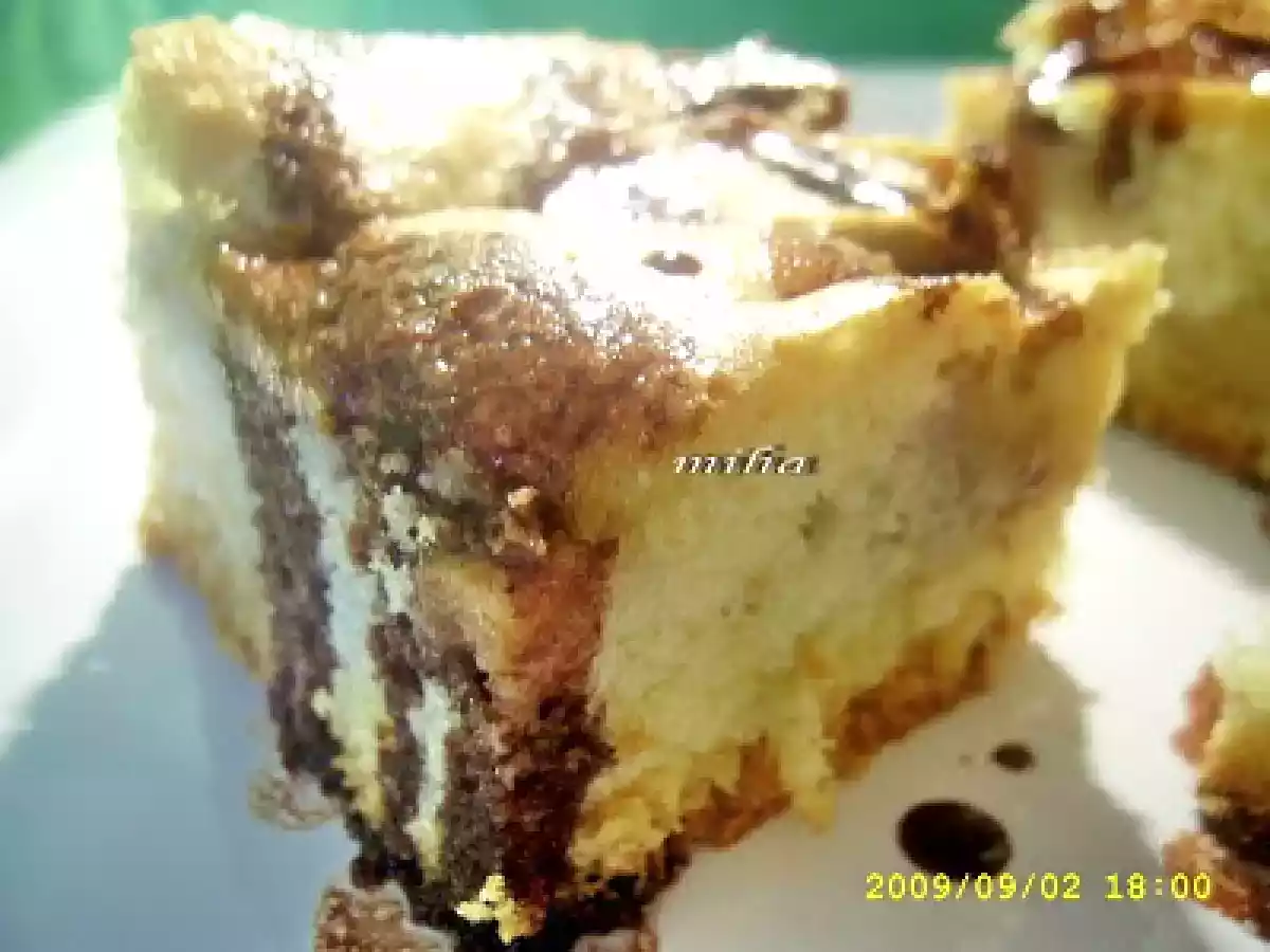 Prajitura cu mere si sos de ciocolata - poza 5