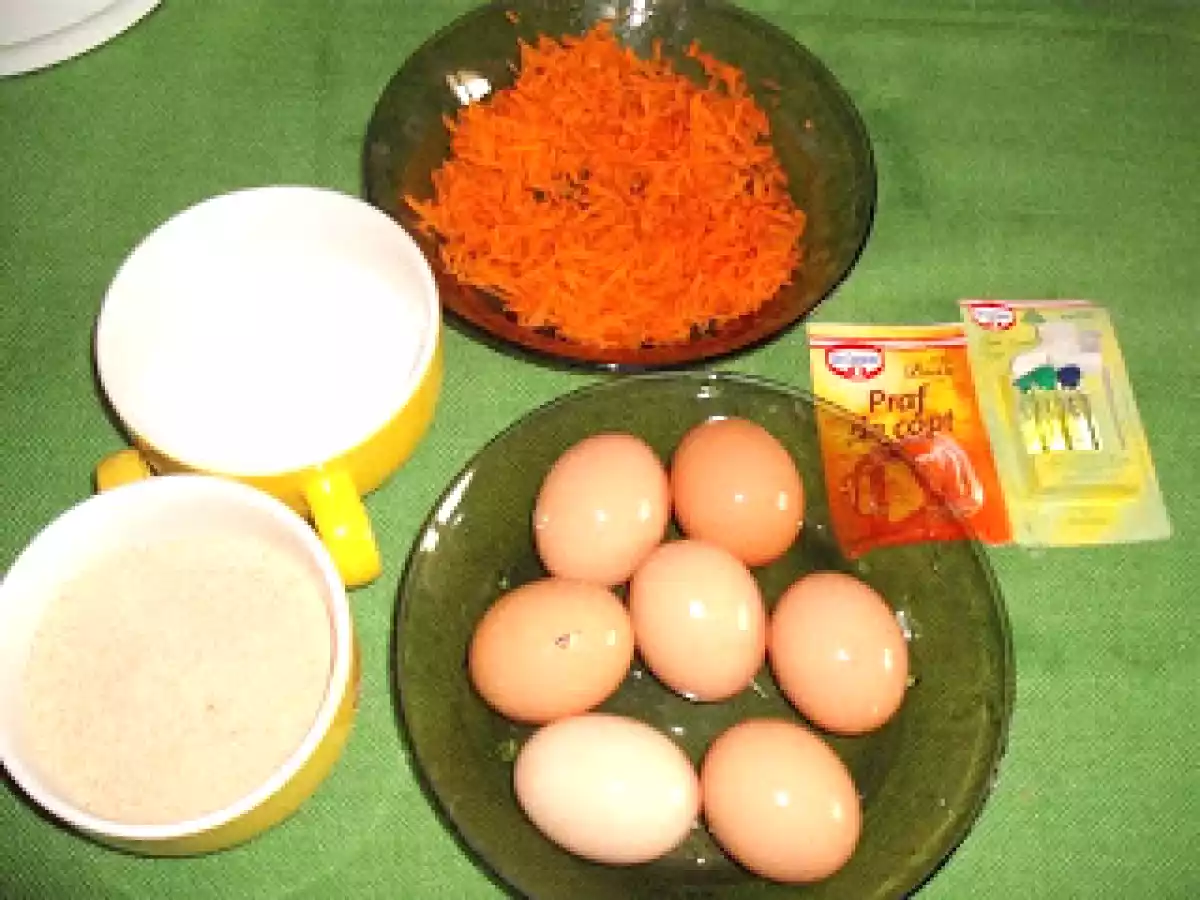 Prajitura cu morcov si glazura de lamaie - poza 9