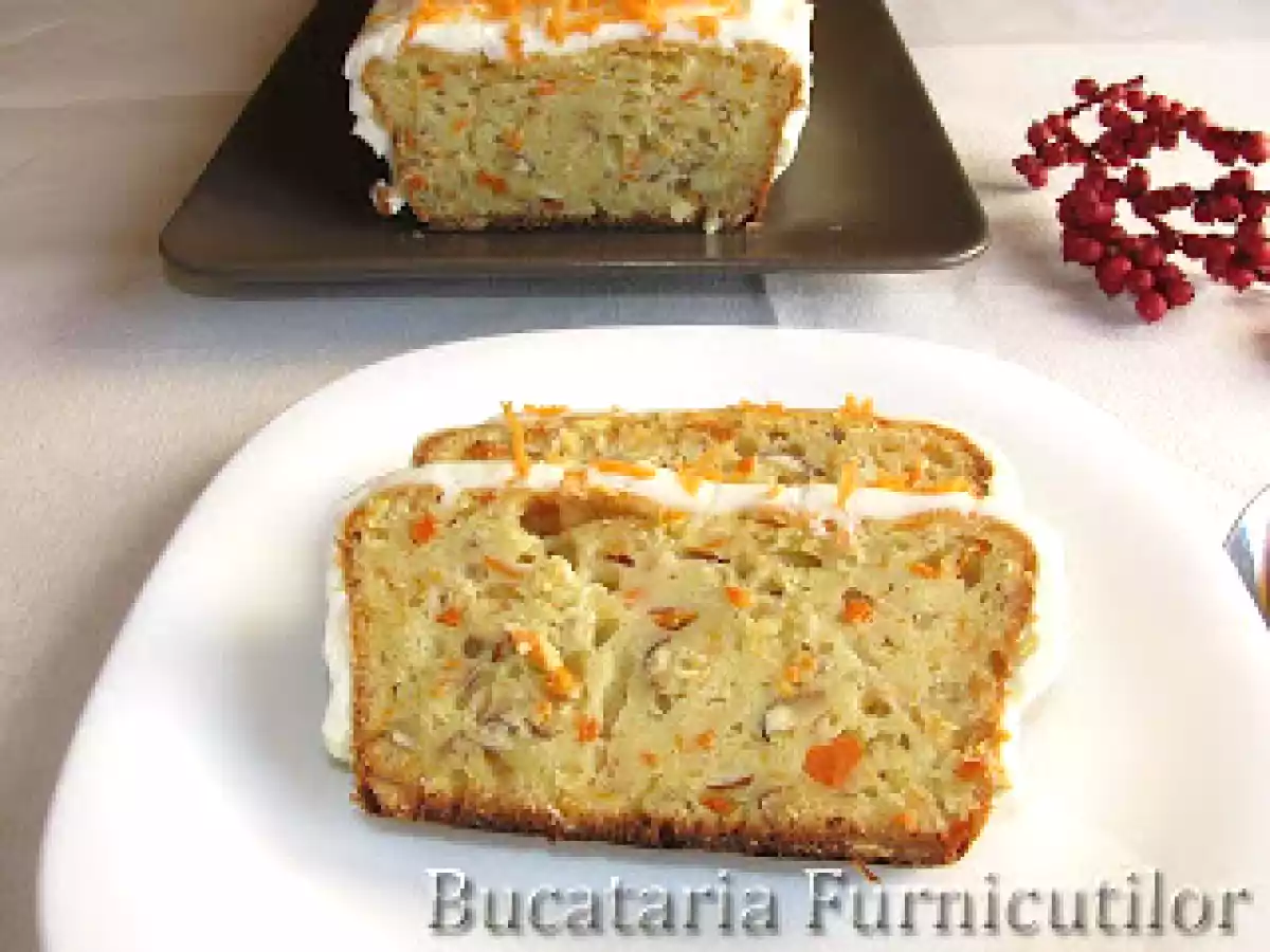 Prajitura cu Morcovi si Migdale