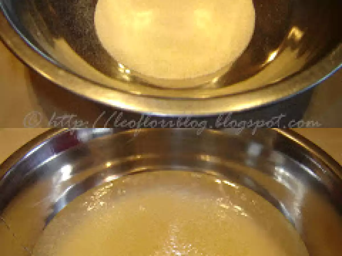 Prajitura cu mousse de ciocolata si mousse de piersici - poza 5