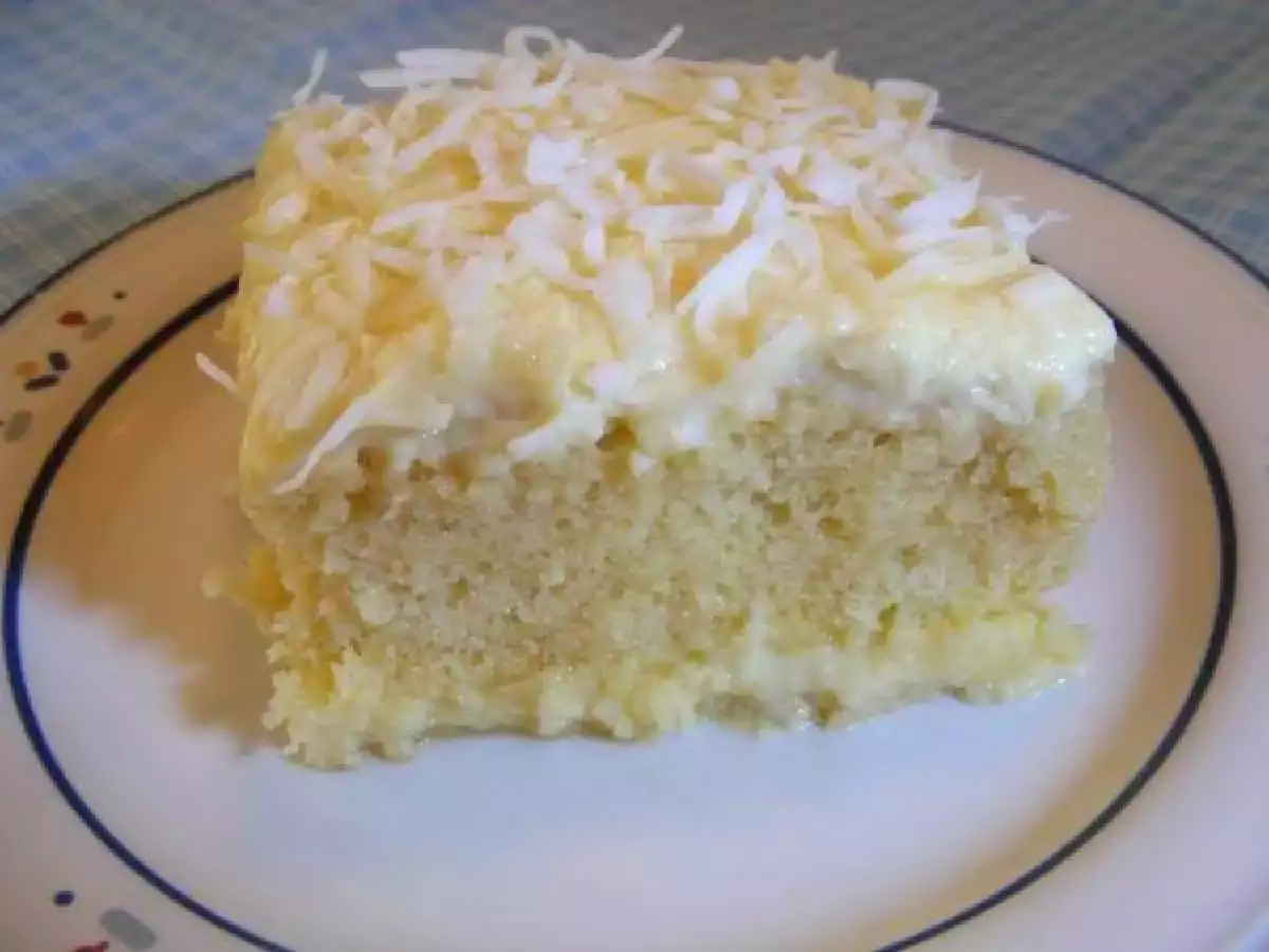 Prajitura cu nuca de cocos