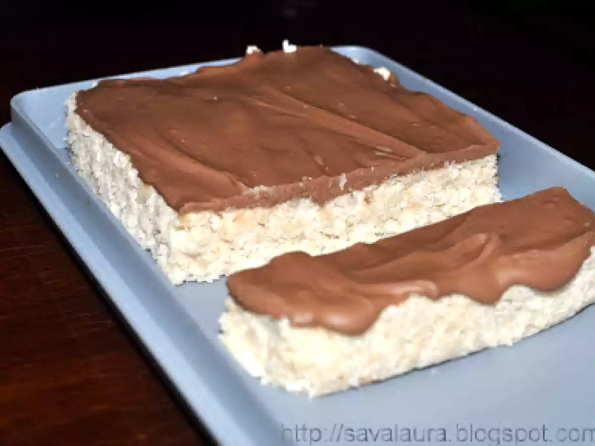 Prajitura cu nuca de cocos si ciocolata - poza 2