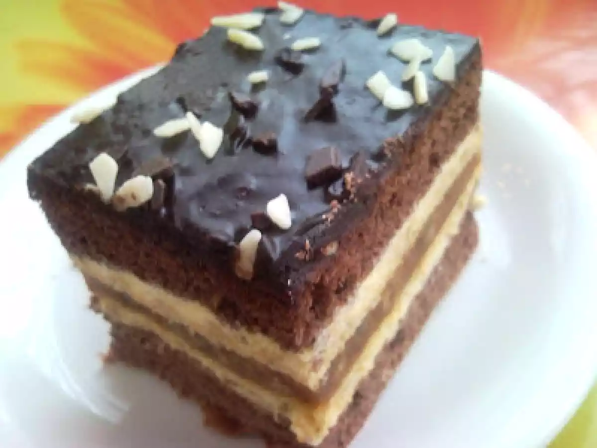 Prajitura cu nuci caramelizate