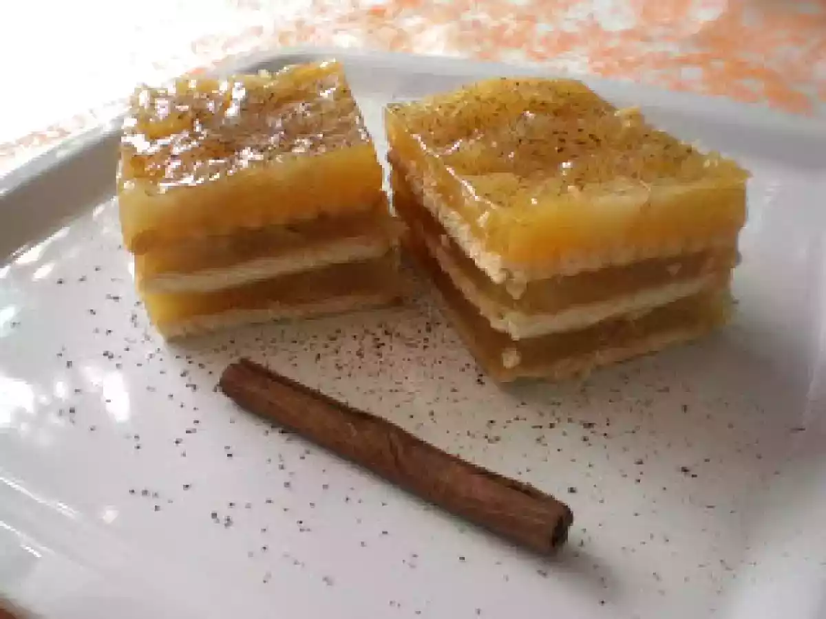 Prajitura cu pere si biscuiti - poza 3