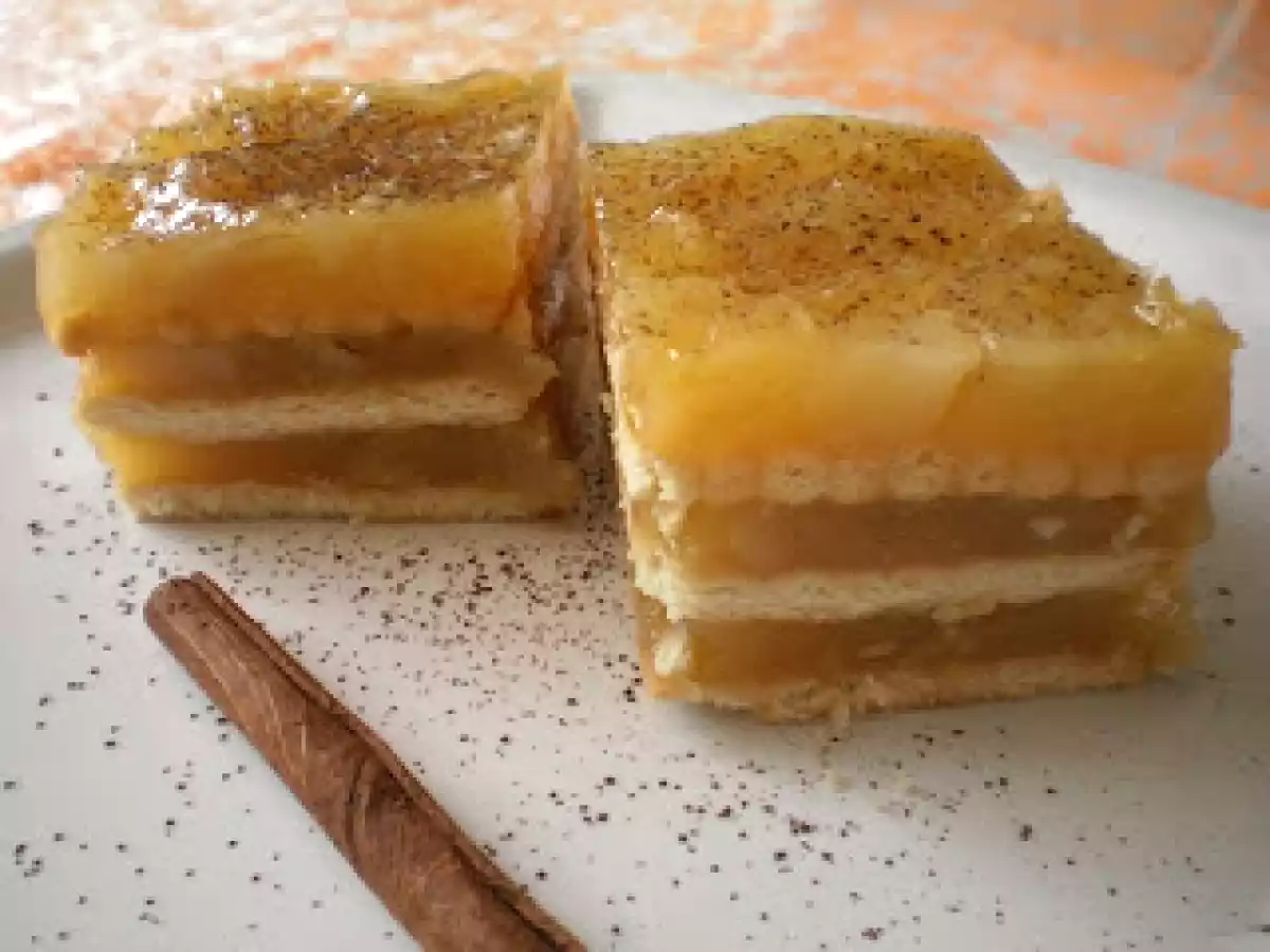 Prajitura cu pere si biscuiti - poza 4