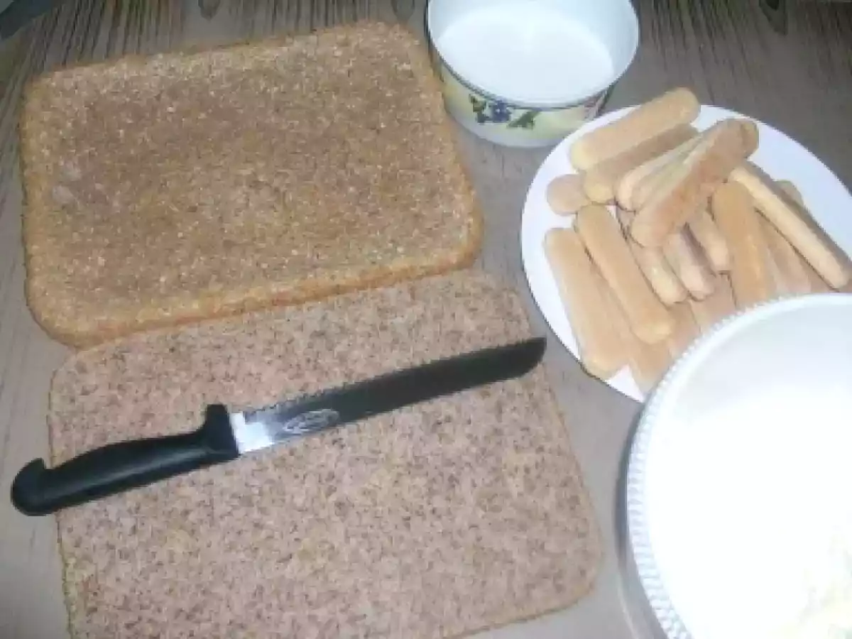 Prajitura cu piscoturi - poza 5