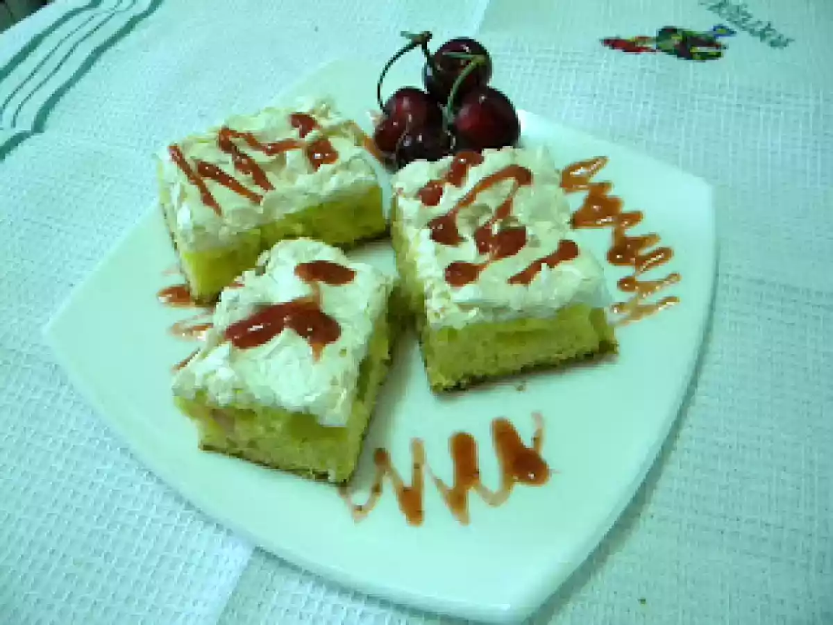 Prajitura cu rubarba