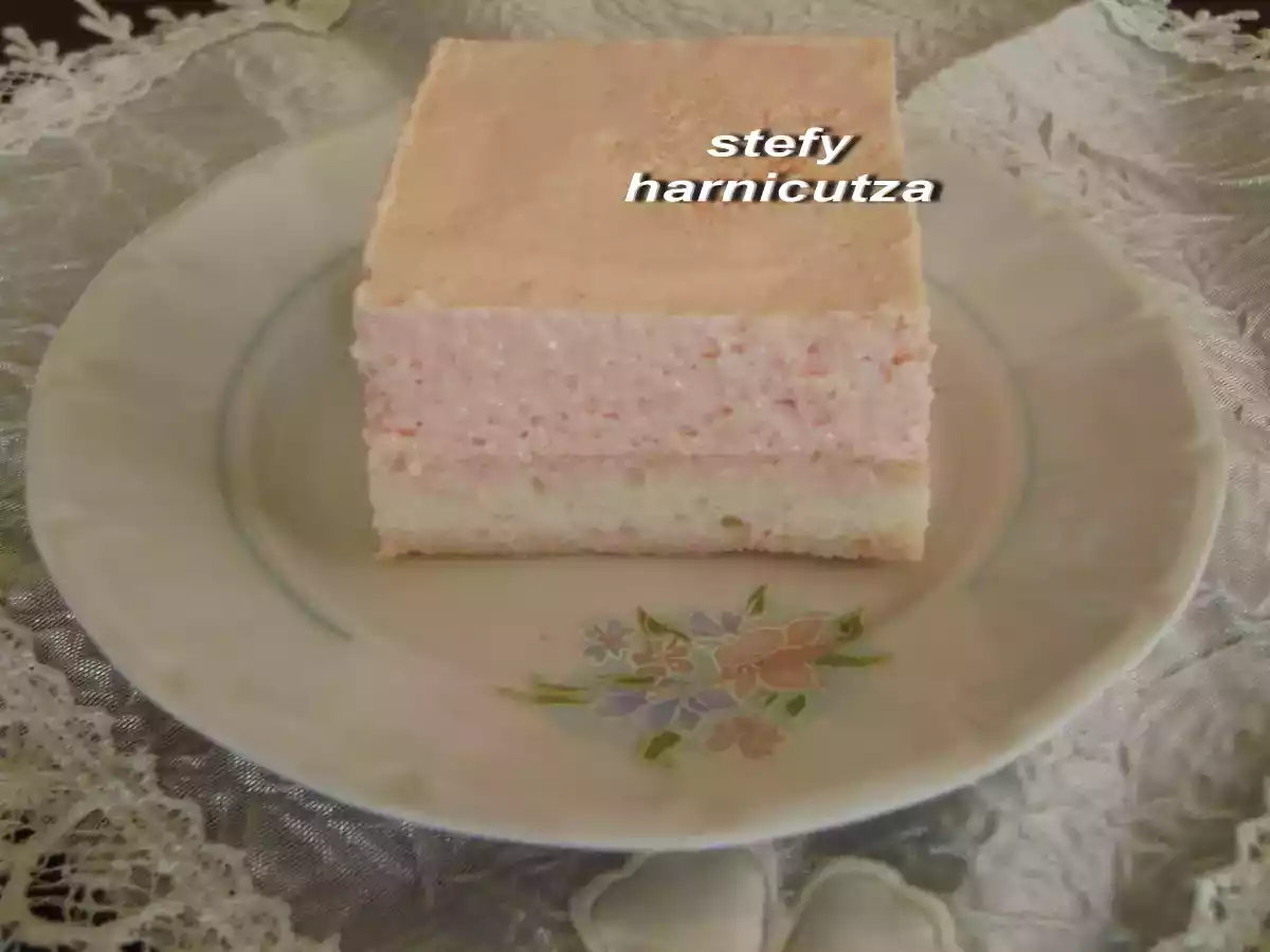 Prajitura cu spuma de pepene rosu - poza 3