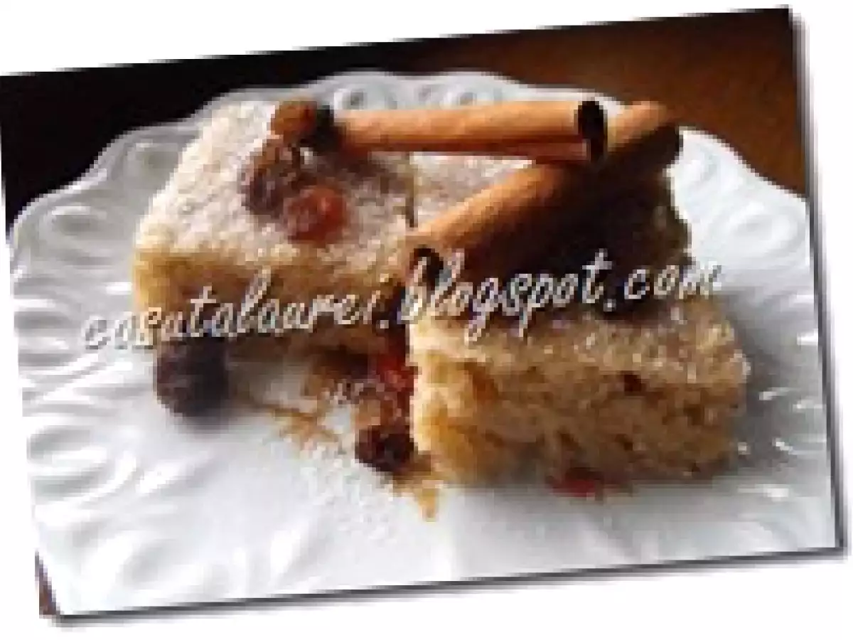 Prajitura cu stafide si scortisoara - poza 6