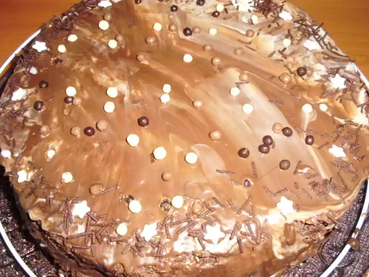 Prajitura cu visine si ciocolata