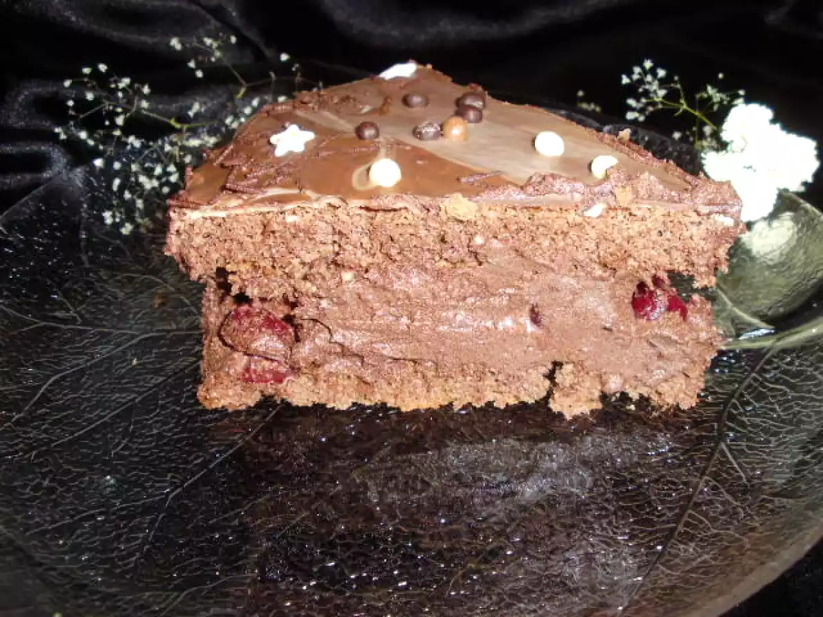 Prajitura cu visine si ciocolata - poza 3