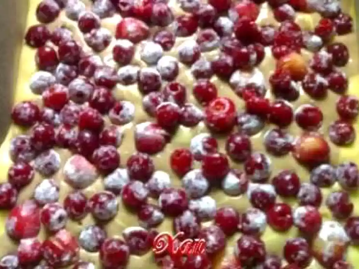 Prajitura cu visine si cirese - poza 3