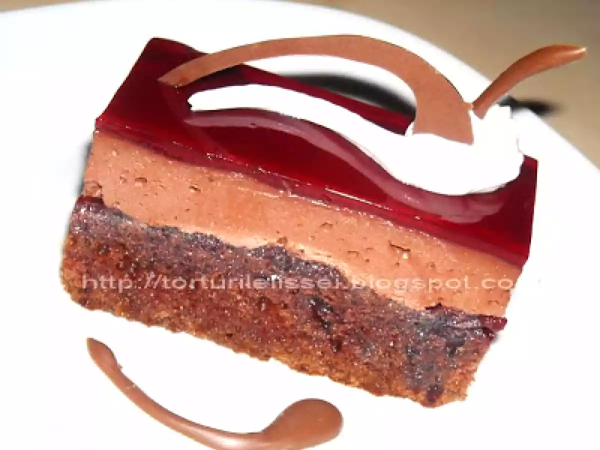 Prajitura cu visine si crema Ole - poza 3