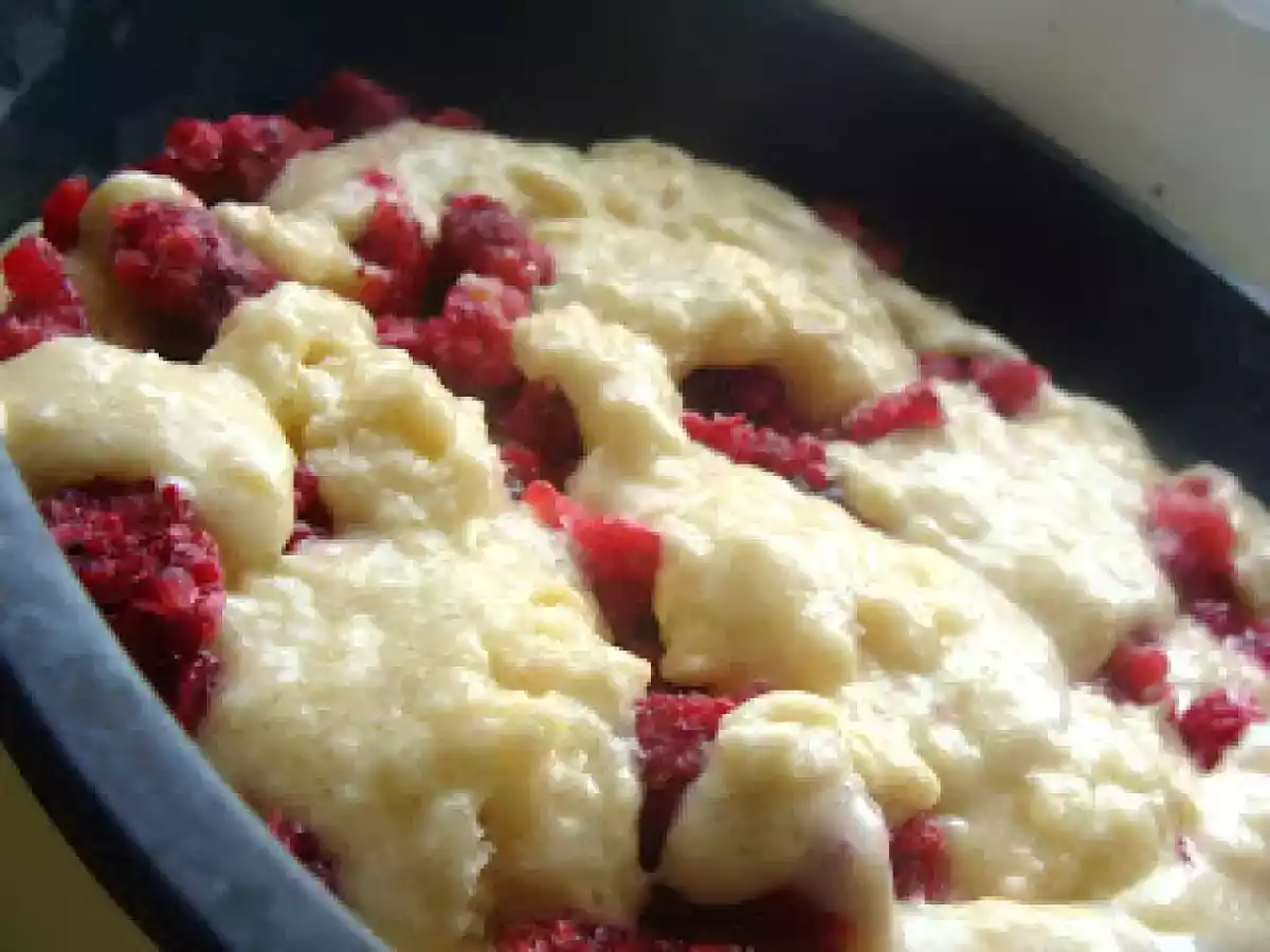 Prajitura cu zmeura si iaurt - poza 2