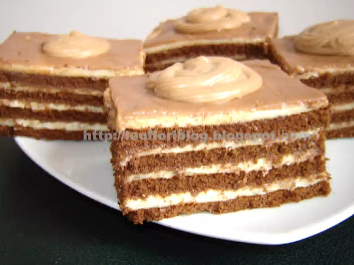 Prajitura Cuburi de lapte / Milk cubes cake