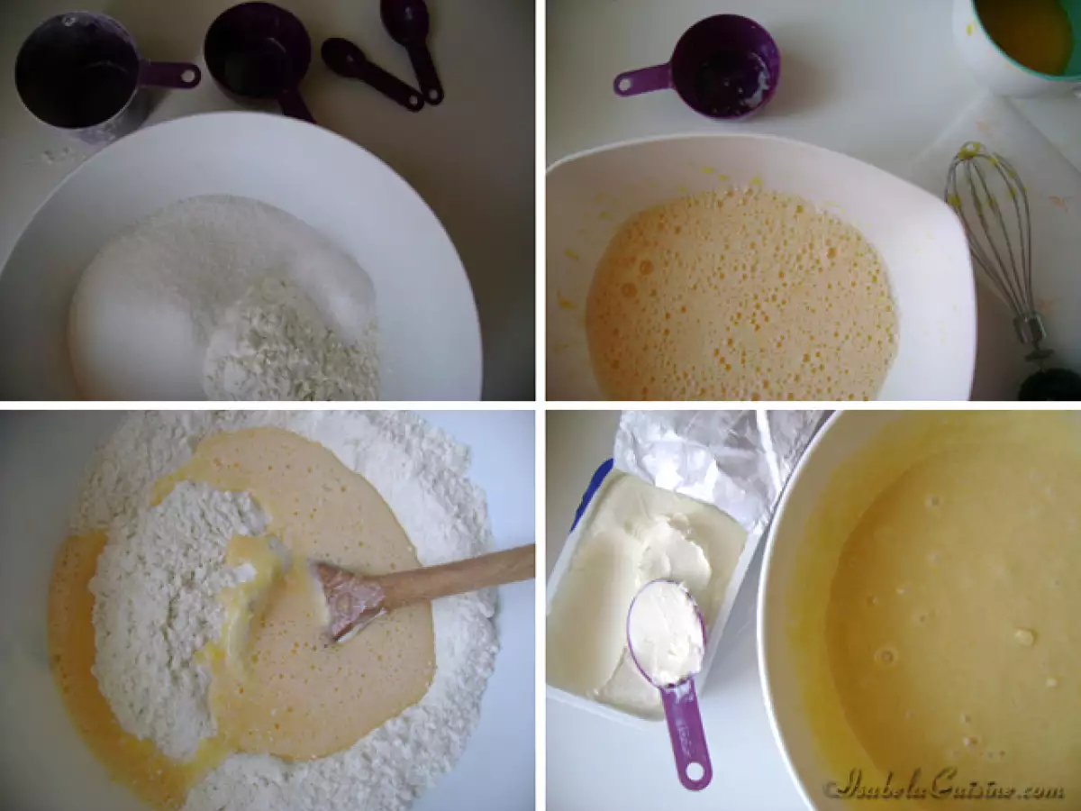 Prajitura de portocale si crema de branza - poza 2