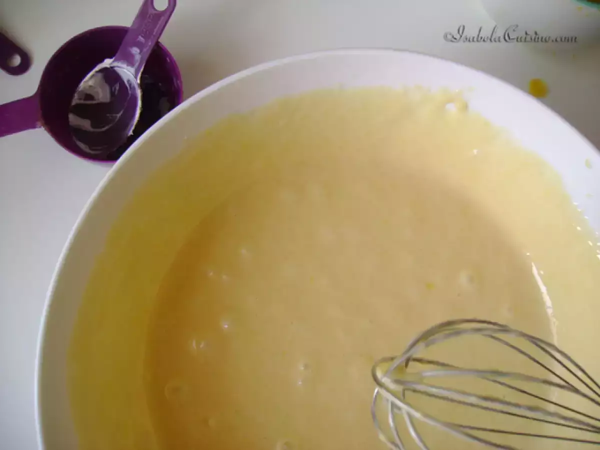 Prajitura de portocale si crema de branza - poza 3