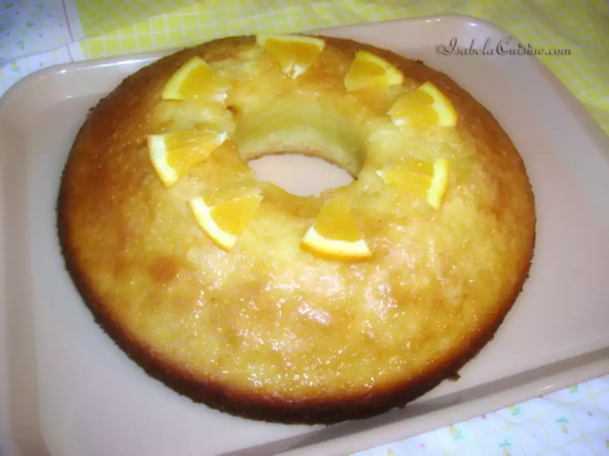 Prajitura de portocale si crema de branza - poza 4