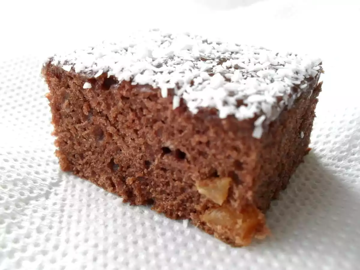 Prajitura de post ( chocolate cake) - poza 3