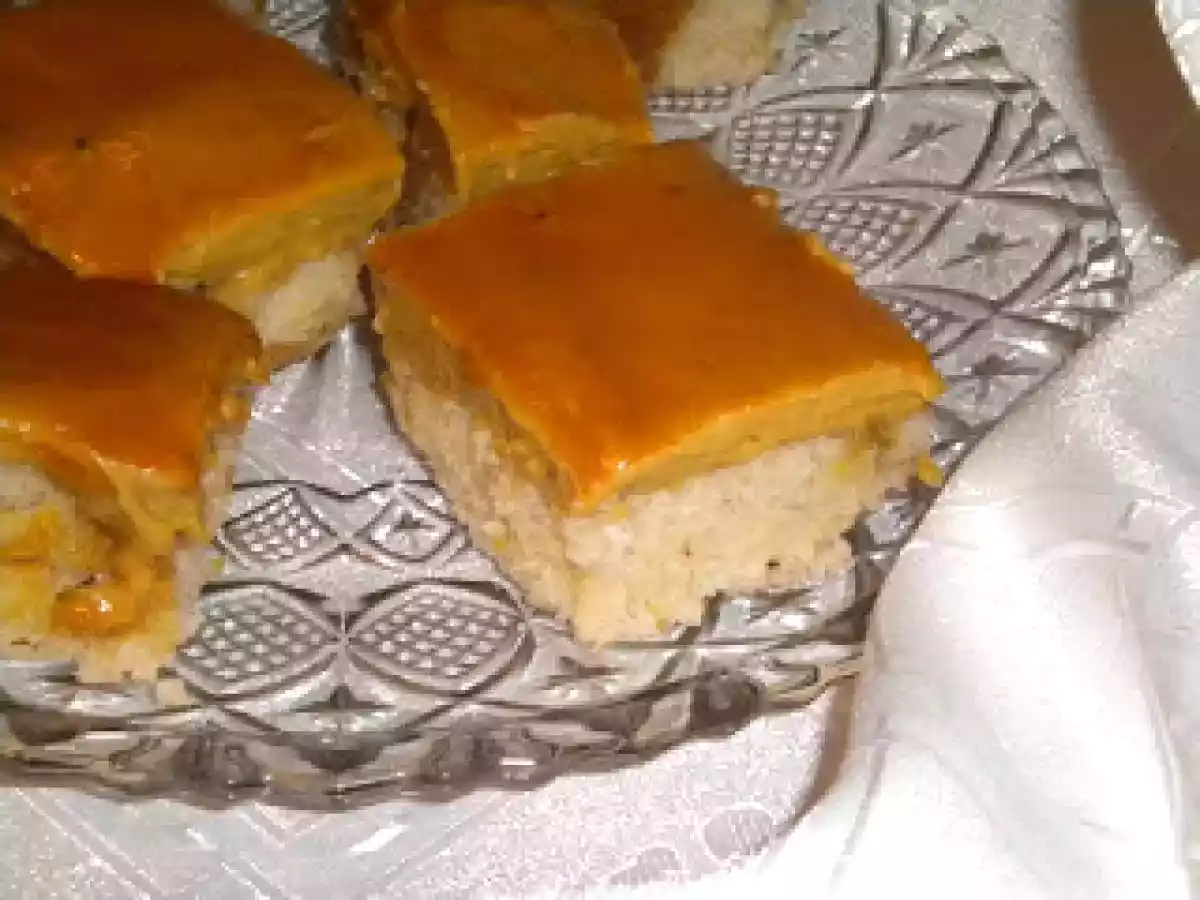 Prajitura de post cu crema de ness