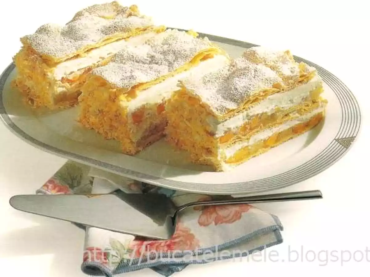 Prajitura din aluat frantuzesc