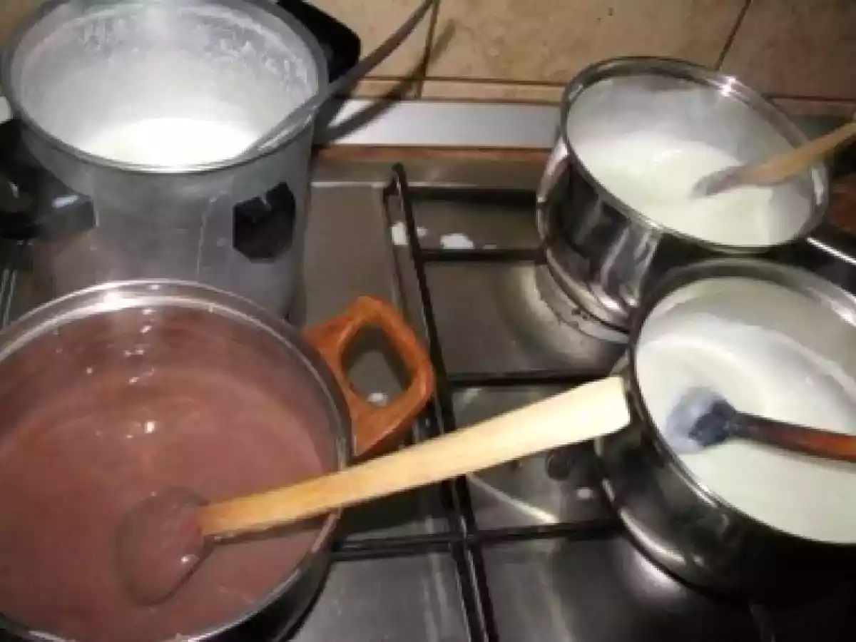 Prajitura din pudding cu biscuiti - poza 7