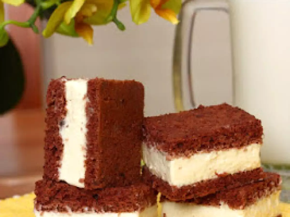 Prajitura felie de lapte / Milch schnitte - poza 2