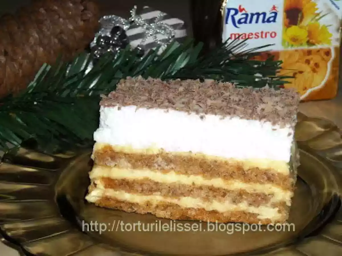 Prajitura foi cu zahar ars