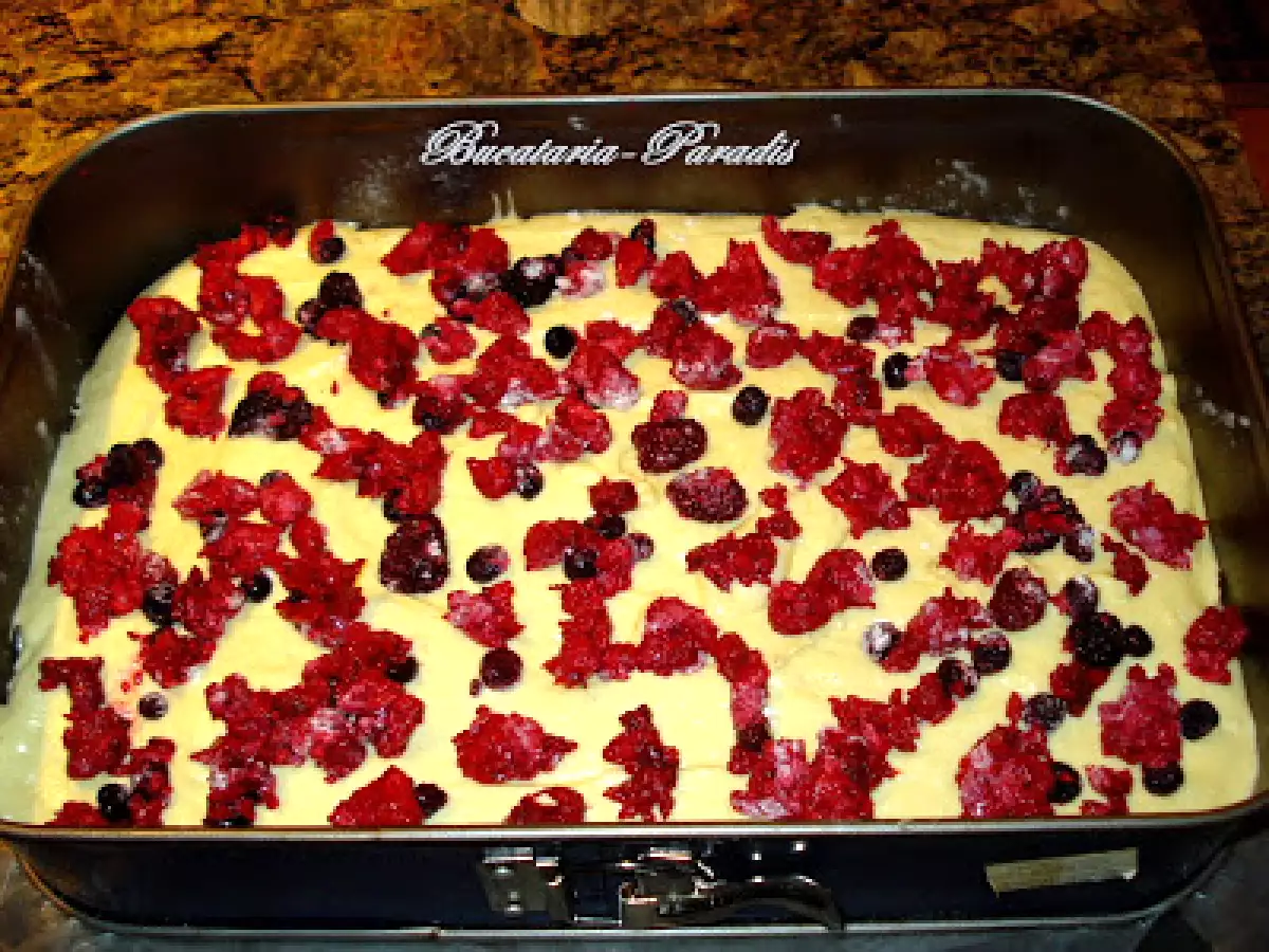 PRAJITURA FRUCTE DE PADURE VALUL IUBIRII - poza 7