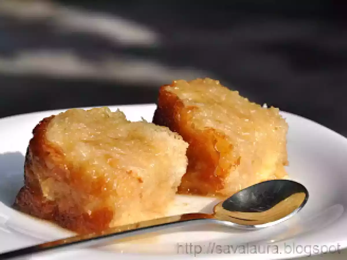 Prajitura greceasca cu sirop, din foi de placinta