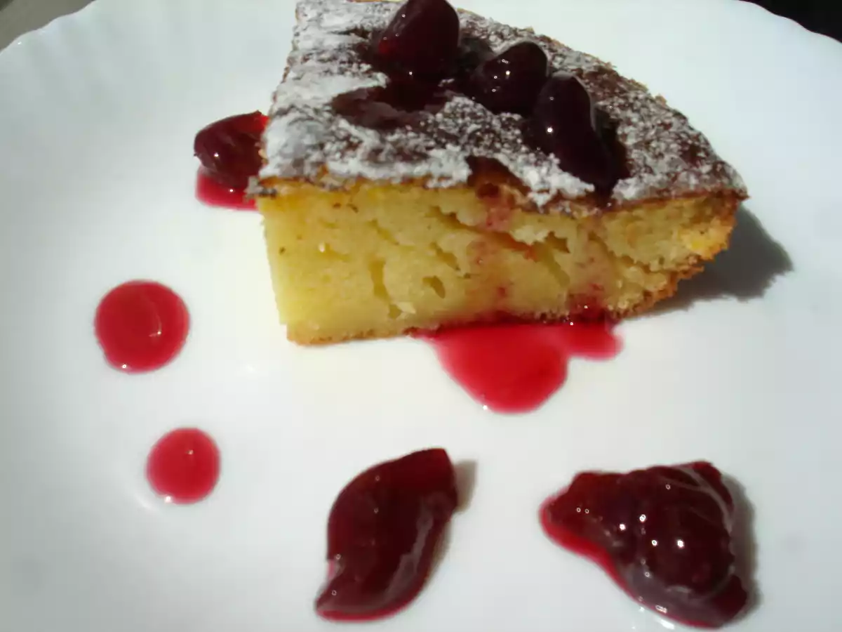 Prajitura gris cu lapte batut