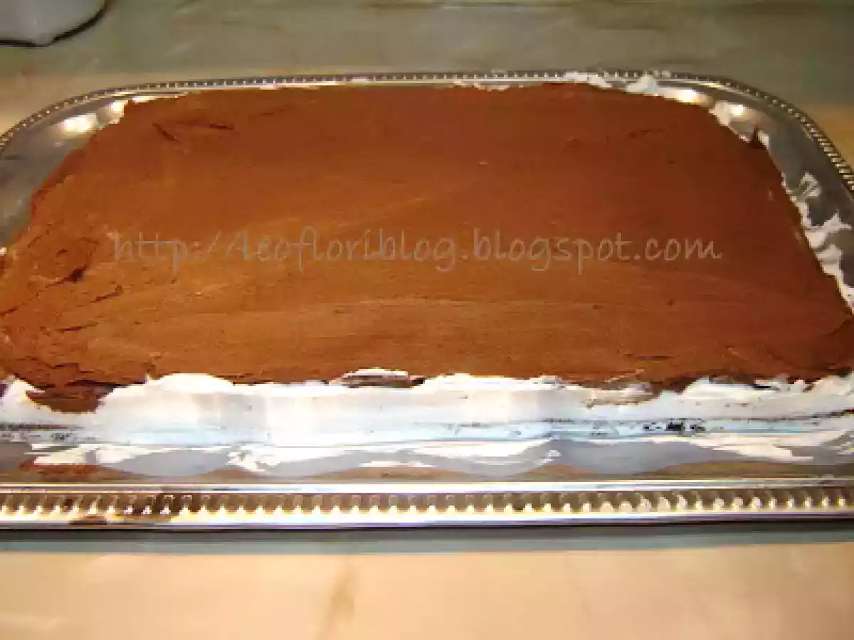 Prajitura Kinder Pingui / Kinder Pingui cake - poza 8