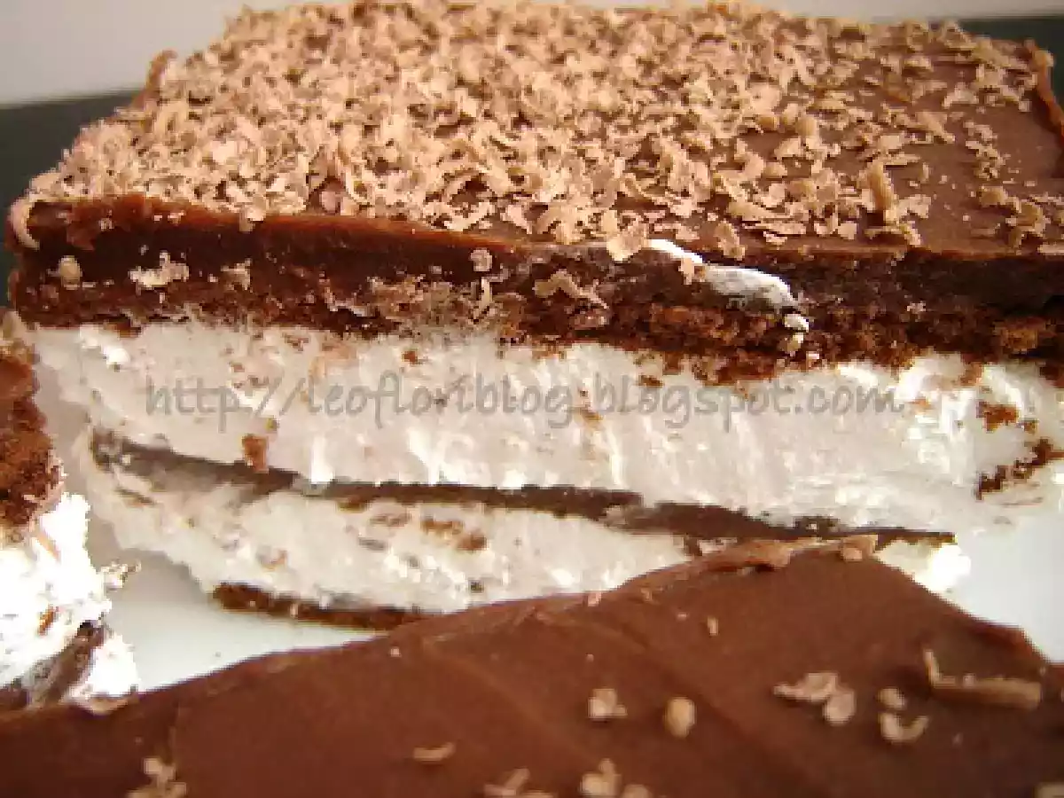 Prajitura Kinder Pingui / Kinder Pingui cake - poza 11